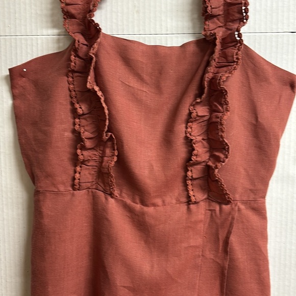 Karlie One Piece Short All's Looks Like Wrap Skirt Back Zipper Junior Size L - Picture 3 of 16